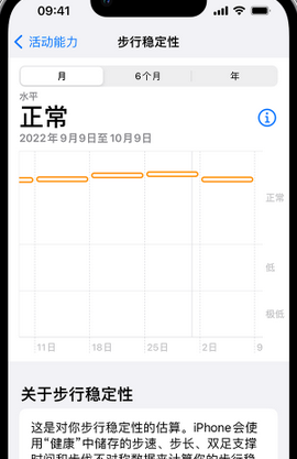 花山iPhone手机维修如何在iPhone开启'步行稳定性通知'