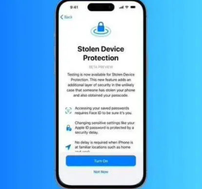 花山苹果授权维修店分享被盗设备保护功能开启方法 